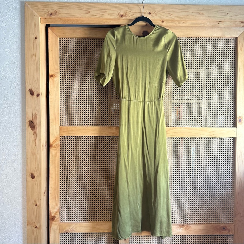 Cos Silk Maxi Dress